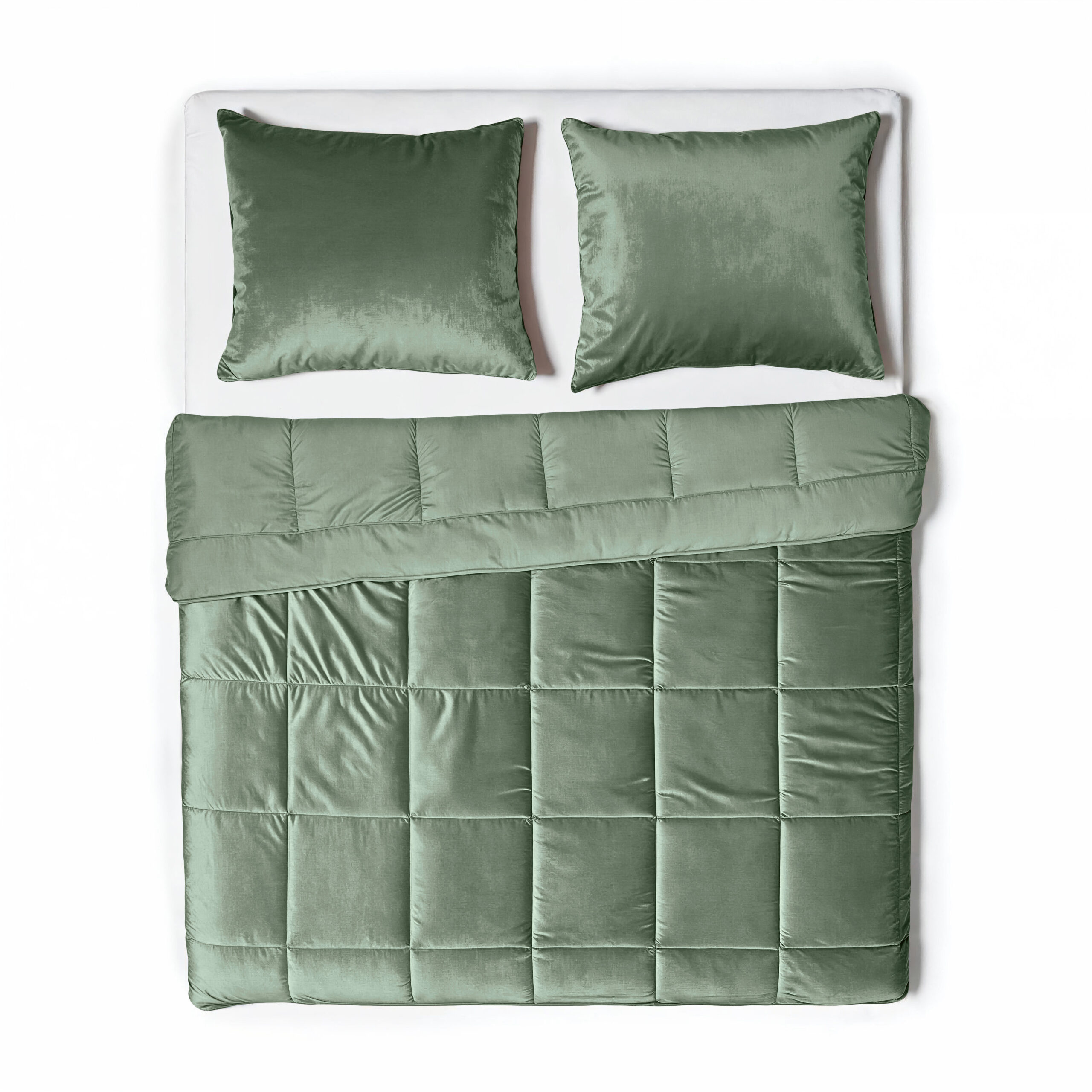 Lazy Velvet Dekbed Groen 140 x 200